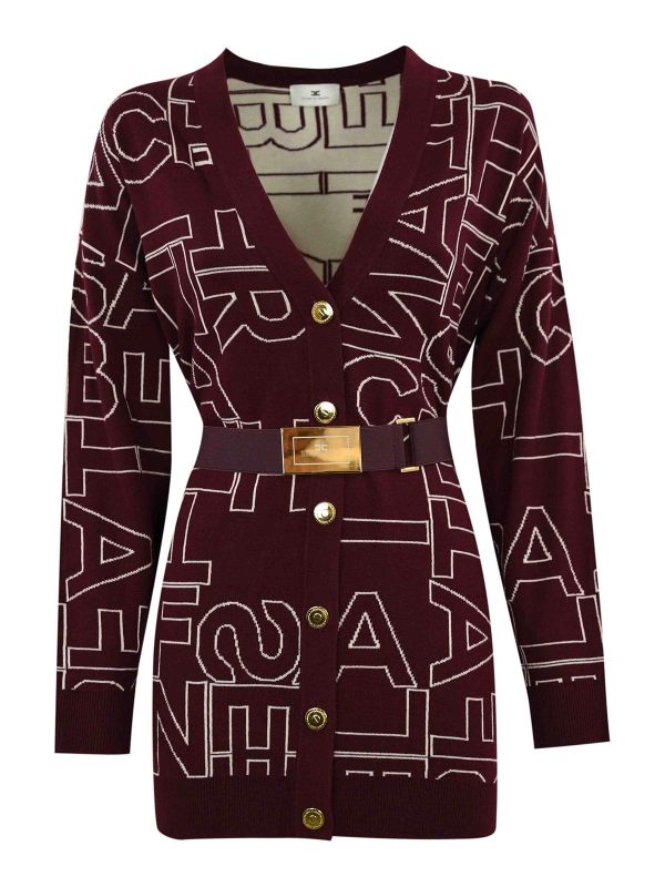 Elisabetta Franchi Cardigan - Rouge
