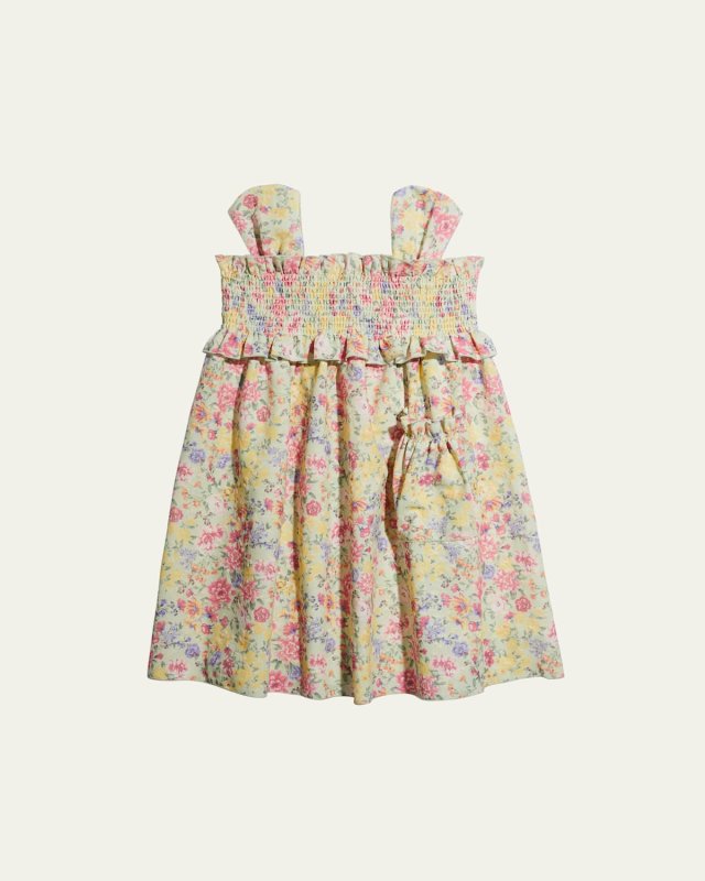 Girl's Rebecca Floral-Print Sundress, Size 7-16