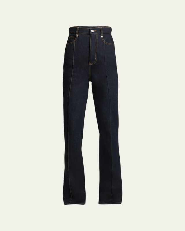 Bootcut Denim Trousers