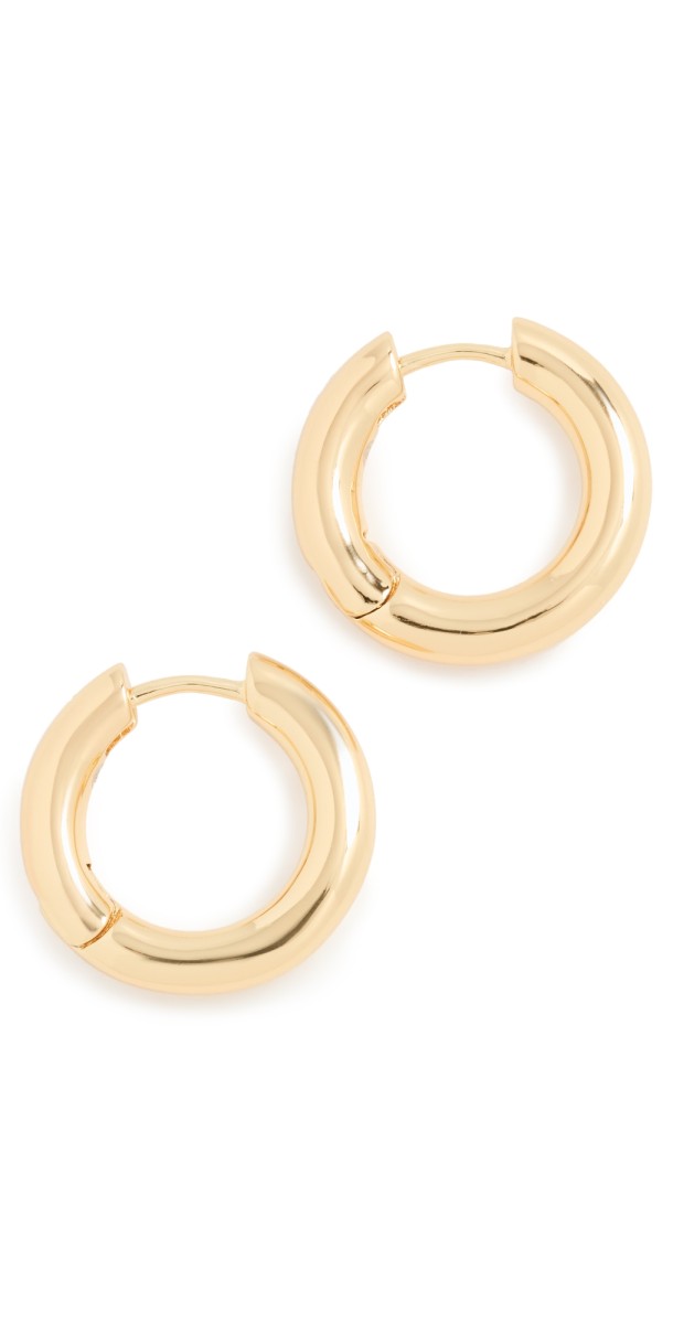 Gorjana Lou Hoops Gold
