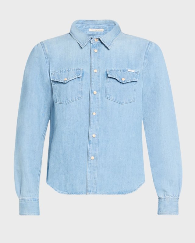 The Gathered All My Exes Denim Shirt