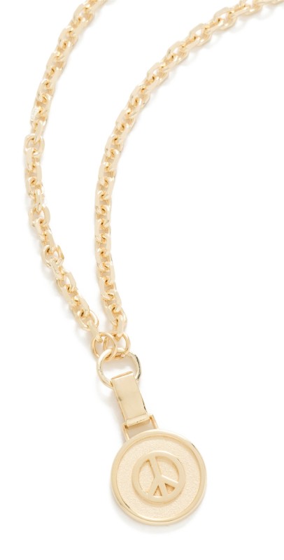 Jennifer Zeuner Jewelry Harmony Necklace Yellow Vermeil