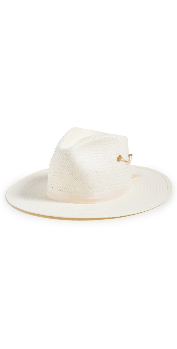 Freya Wanderer Packable Straw Hat White