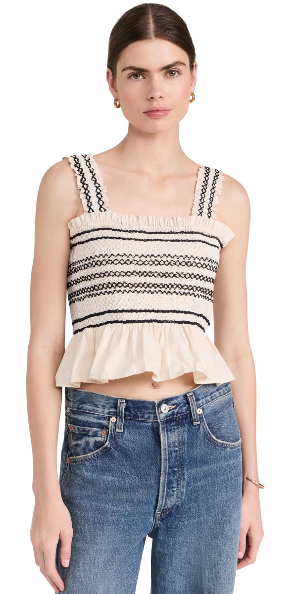 RAILS Cecily Top Flax