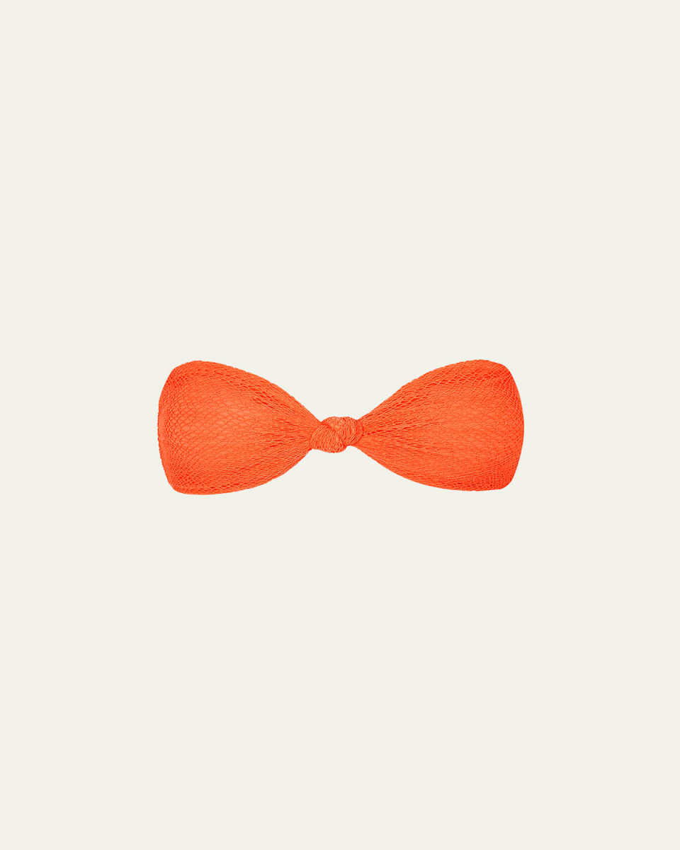 Solid Jessie Bandeau Bikini Top