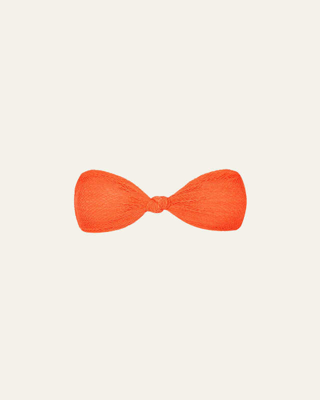 Solid Jessie Bandeau Bikini Top