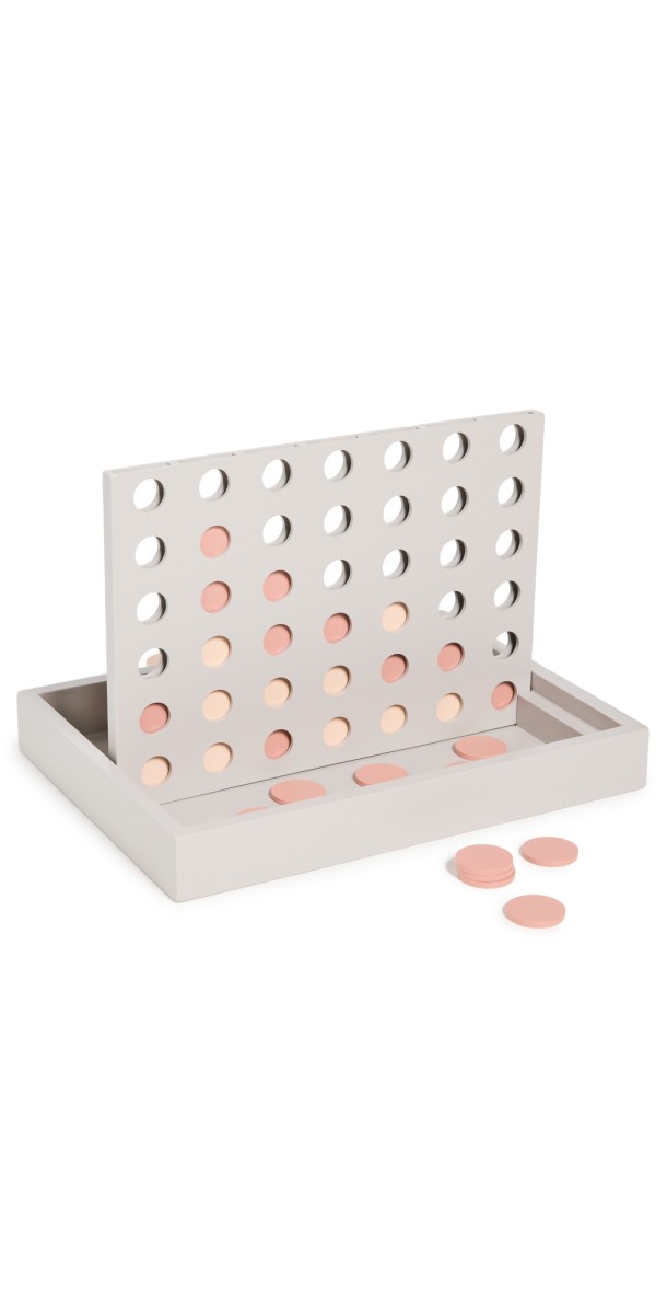 Printworks Four In A Row Game Light Pink One Size