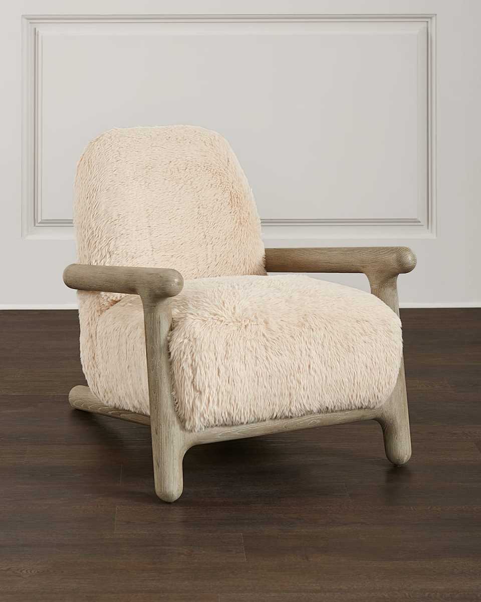 Elon Faux Fur Chair
