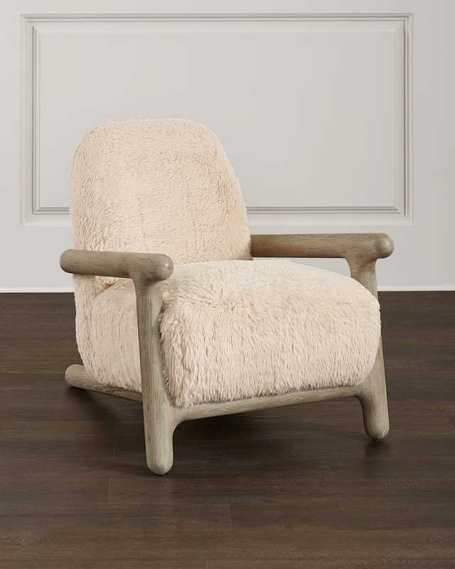 Elon Faux Fur Chair