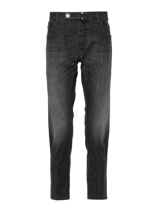 Incotex Short - Foncé Délavé