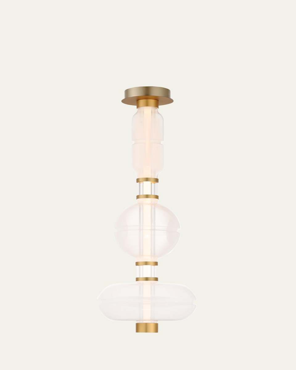 Gusto 34" LED Semi-Flush Mount