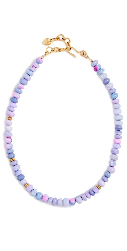 Brinker + Eliza Livia Necklace Lavender Opal