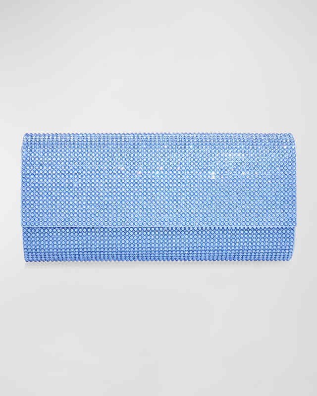 Perry Beaded Crystal Clutch Bag