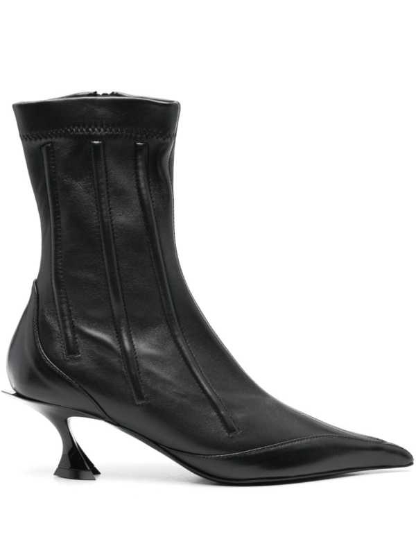 55mm leather boots