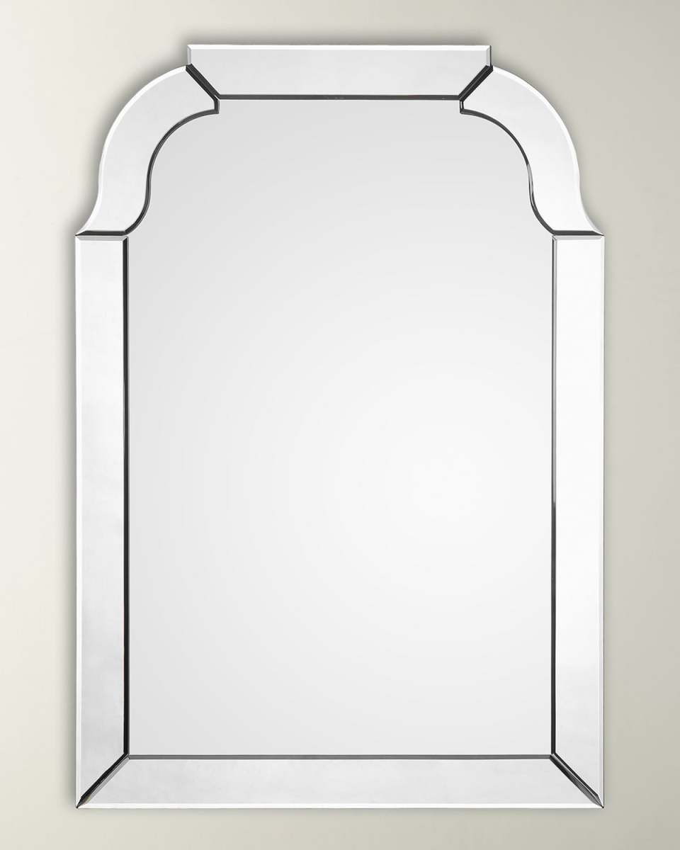 Rounded Mirror Framed Mirror