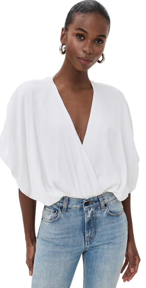 By Efrain Mogollon Aura Bodysuit Off White