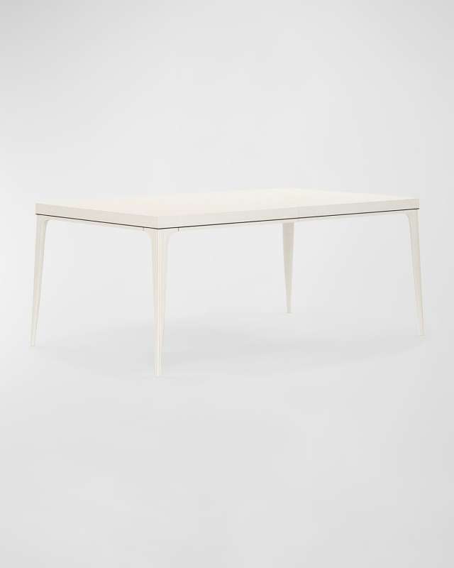 Blanc Dining Table with 2 Leaves