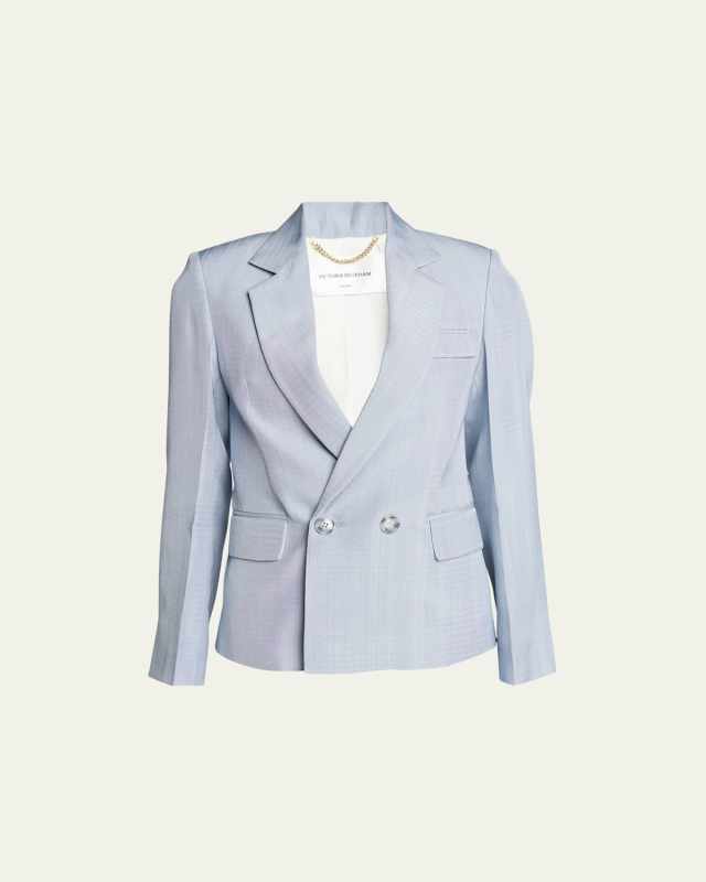 Shrunken Double-Breasted Jacket