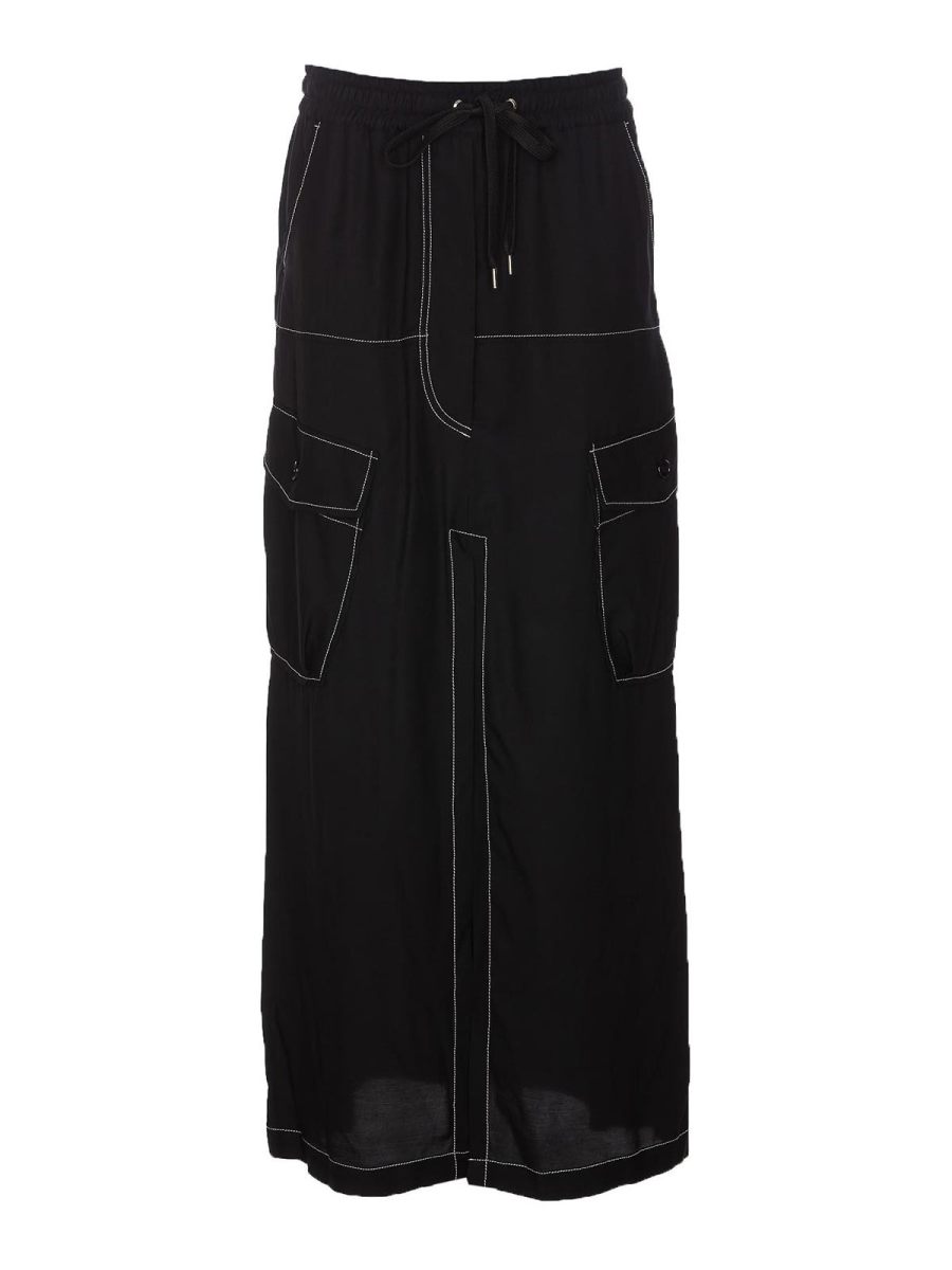 Pinko Jupe Midi - Noir