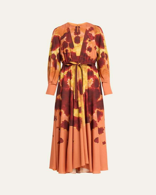 Peirene Dyed Maxi Dress