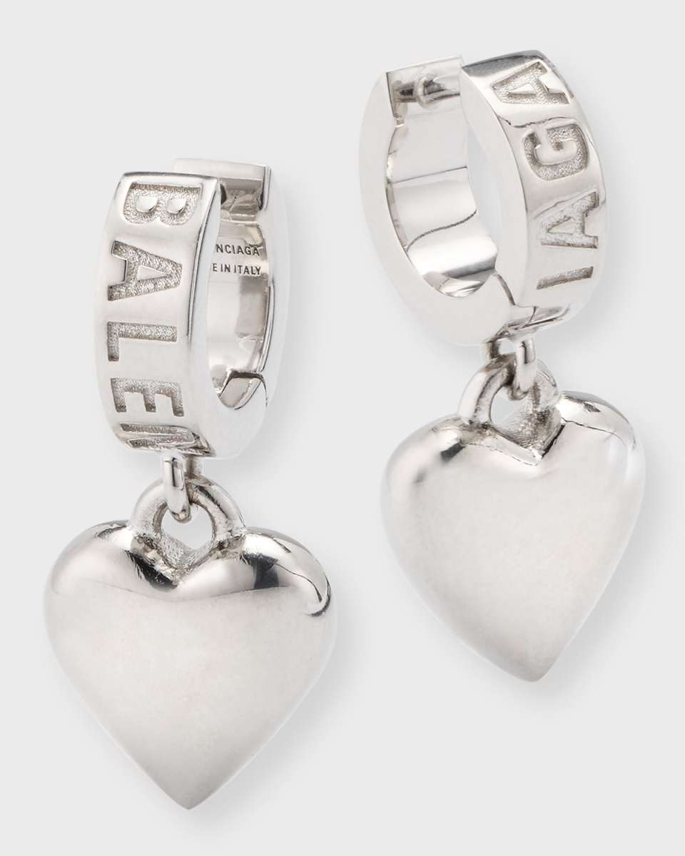 Sharp Heart Earrings