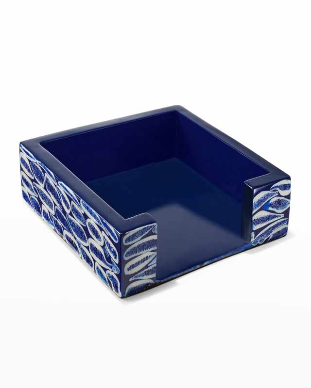 Blue Almendro Cocktail Napkin Holder
