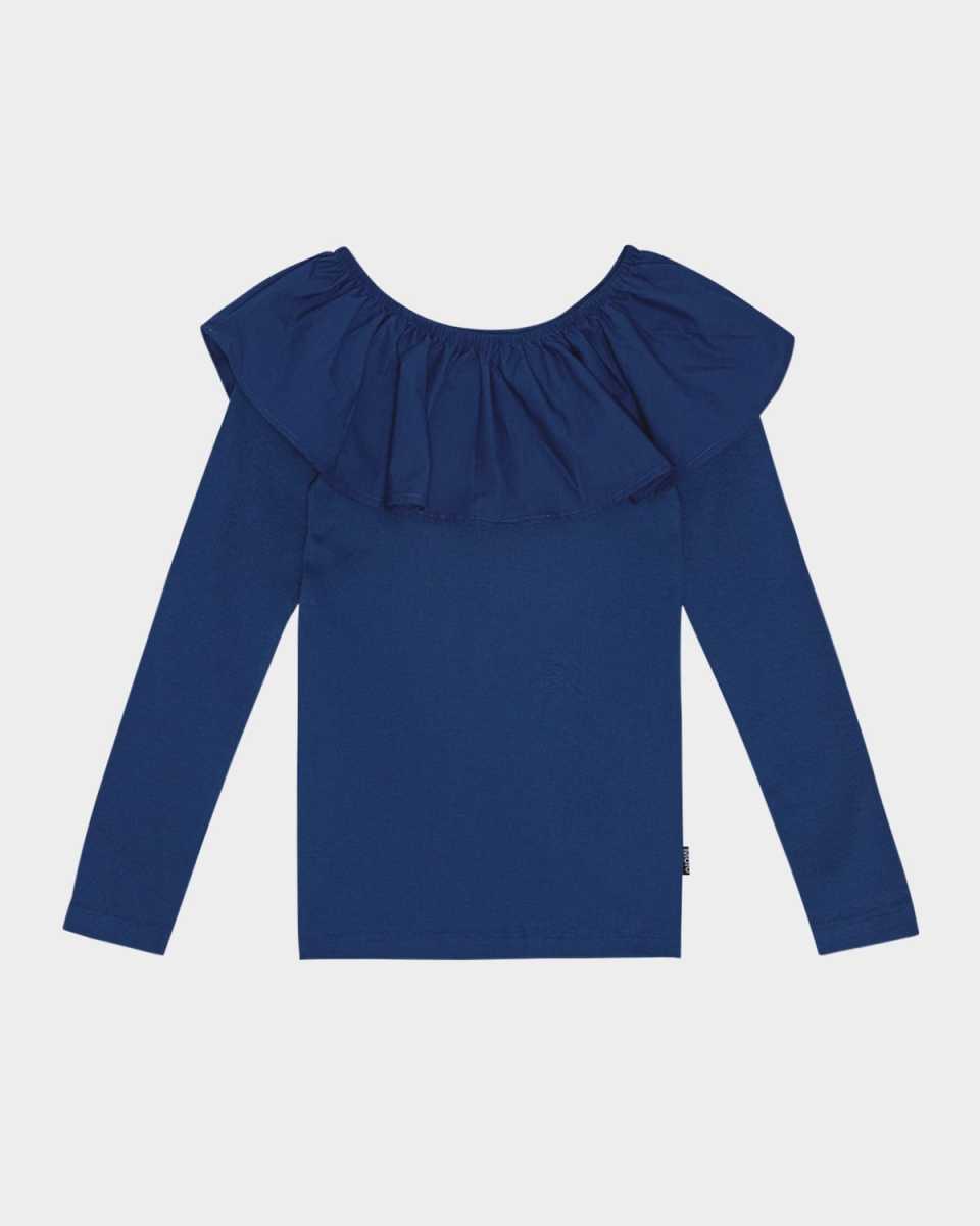 Girl's Renate Collared T-Shirt, Size 7-12