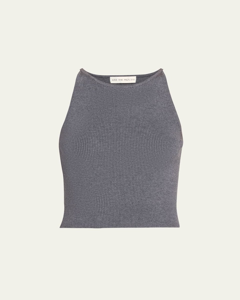 Mira Rib Cropped Tank Top