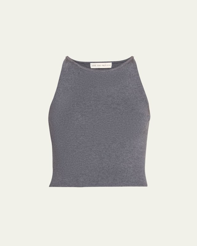 Mira Rib Cropped Tank Top