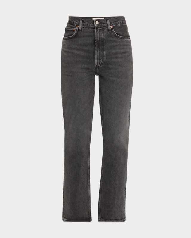 High-Rise Stovepipe Jeans