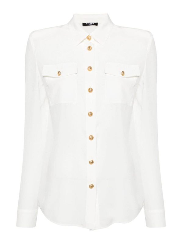 Balmain Chemise - Blanc