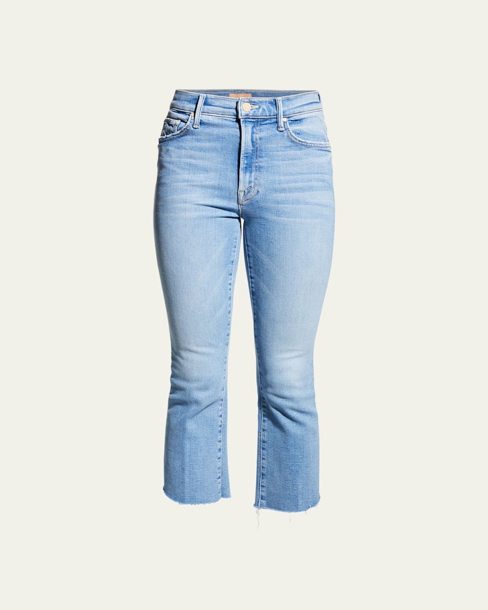 The Insider Crop Step Fray Jeans