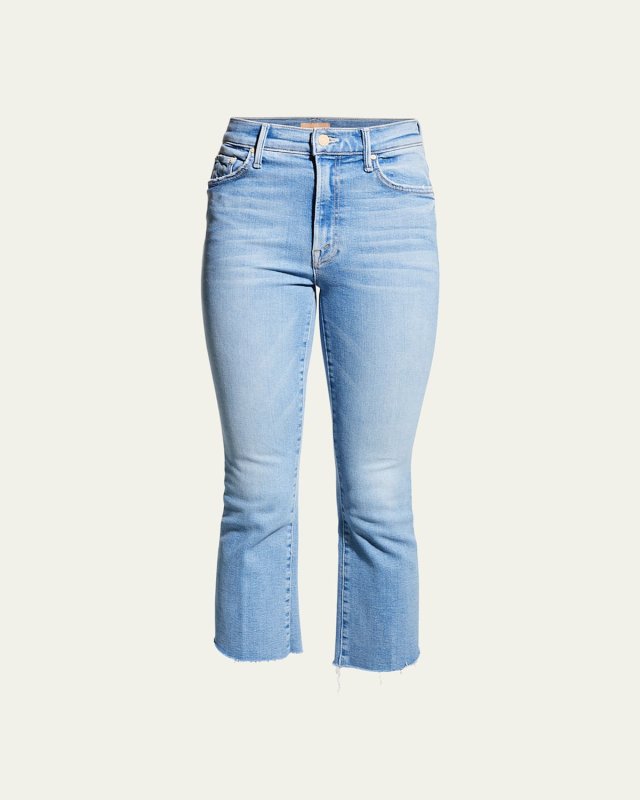 The Insider Crop Step Fray Jeans