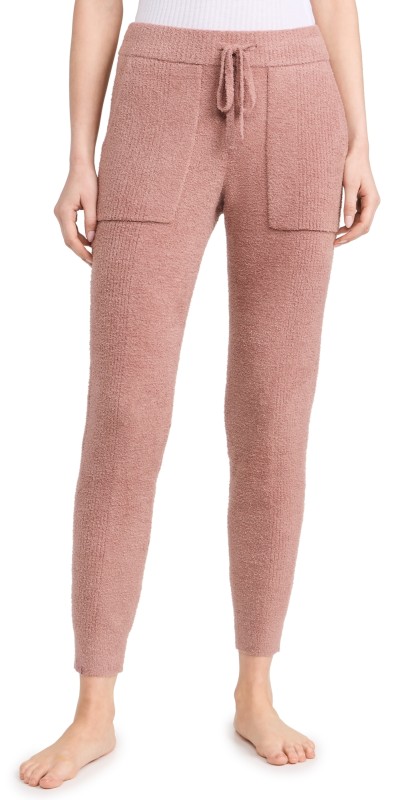 Barefoot Dreams CozyChic Lite Rib Blocked Pants Tierra