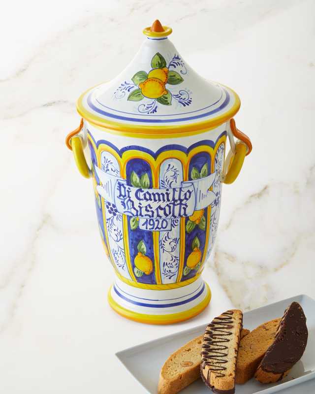 Il Barattolo Margent Biscotti Jar, 13 oz.