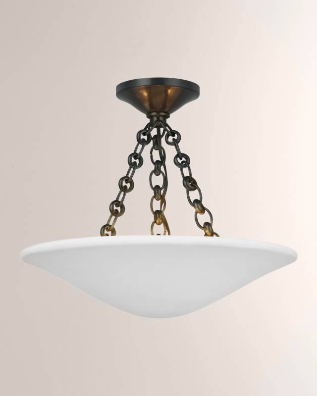 Mollino 16" Semi Flush Mount By AERIN