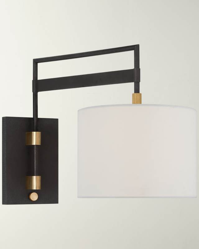 Gael Medium Articulating Wall Light by Ray Booth