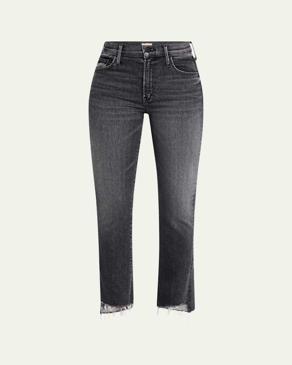 The Insider Crop Step Fray Jeans