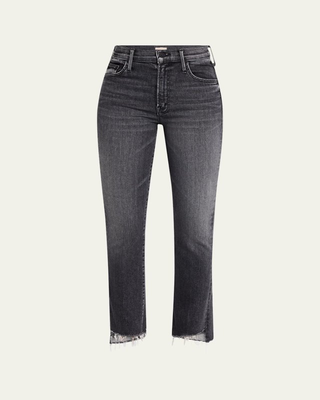 The Insider Crop Step Fray Jeans