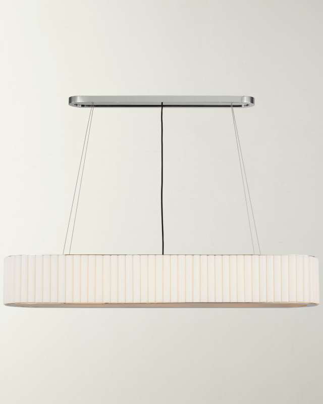 Palati 54" 8-Light Linear Chandelier by Ian K. Fowler