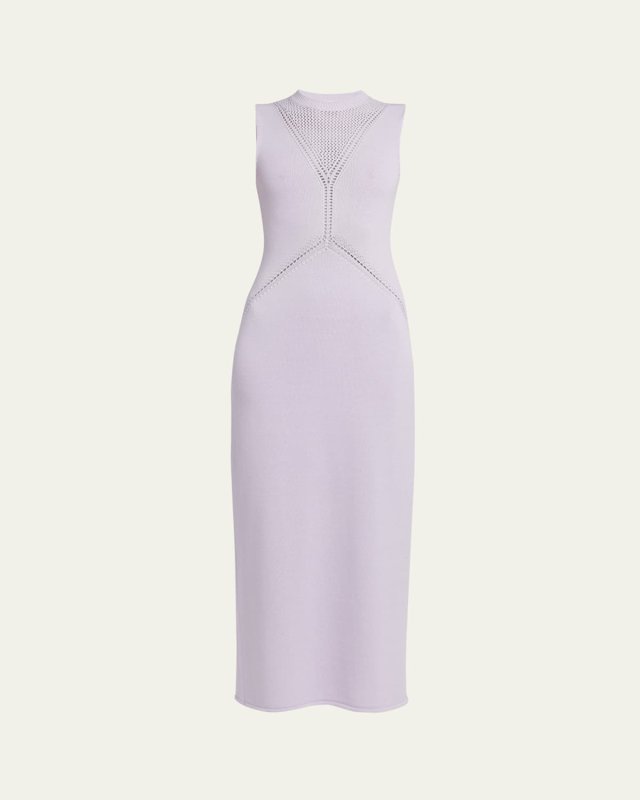 Loop Lace Wool Maxi Dress