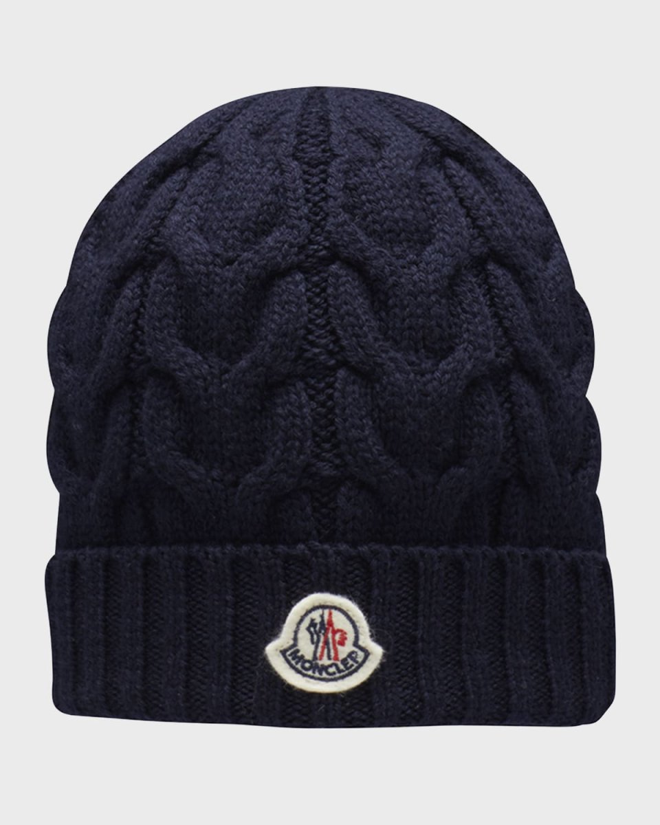 Kid's Cable Knit Cap