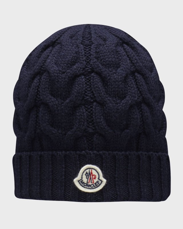 Kid's Cable Knit Cap