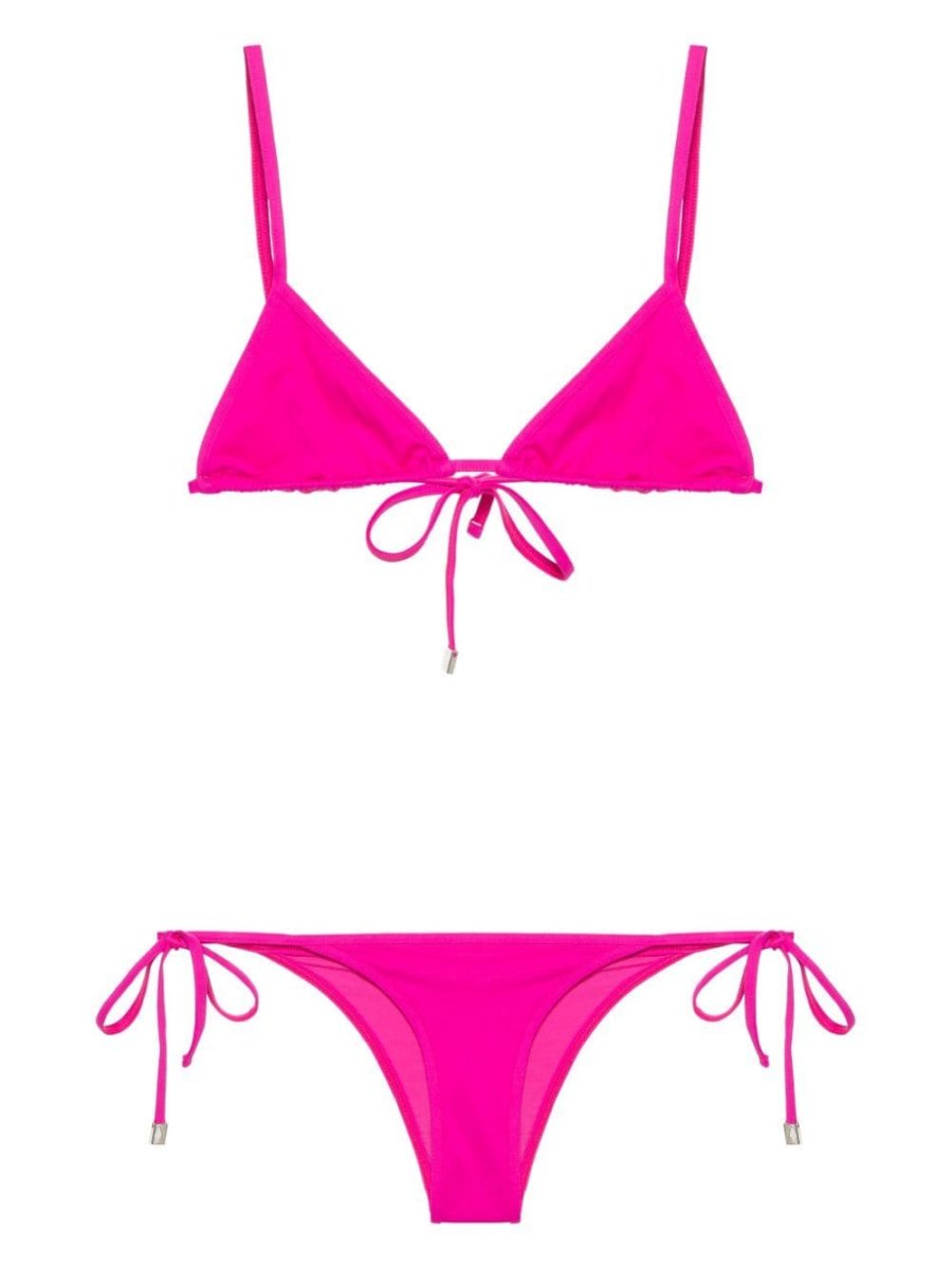 tie-fastening bikini