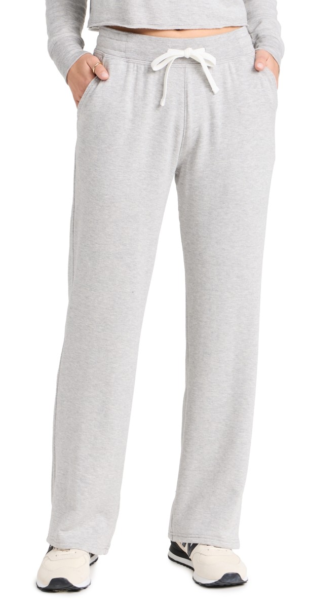 Splits59 Raven Fleece Fullength Sweatpants Heather Grey