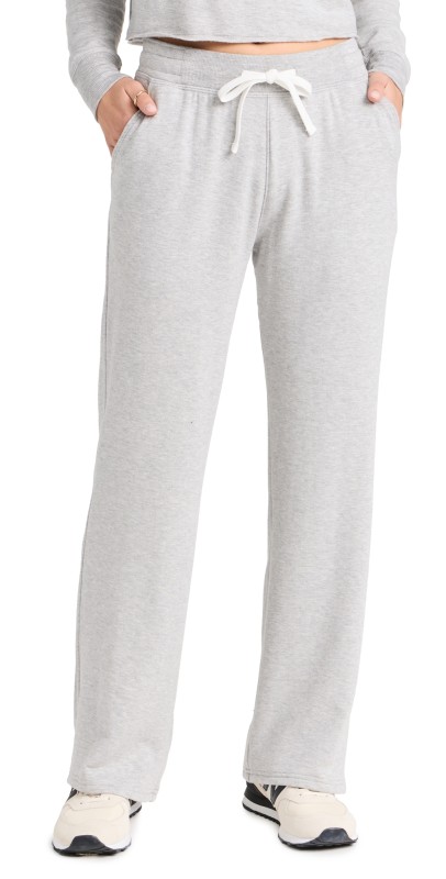 Splits59 Raven Fleece Fullength Sweatpants Heather Grey