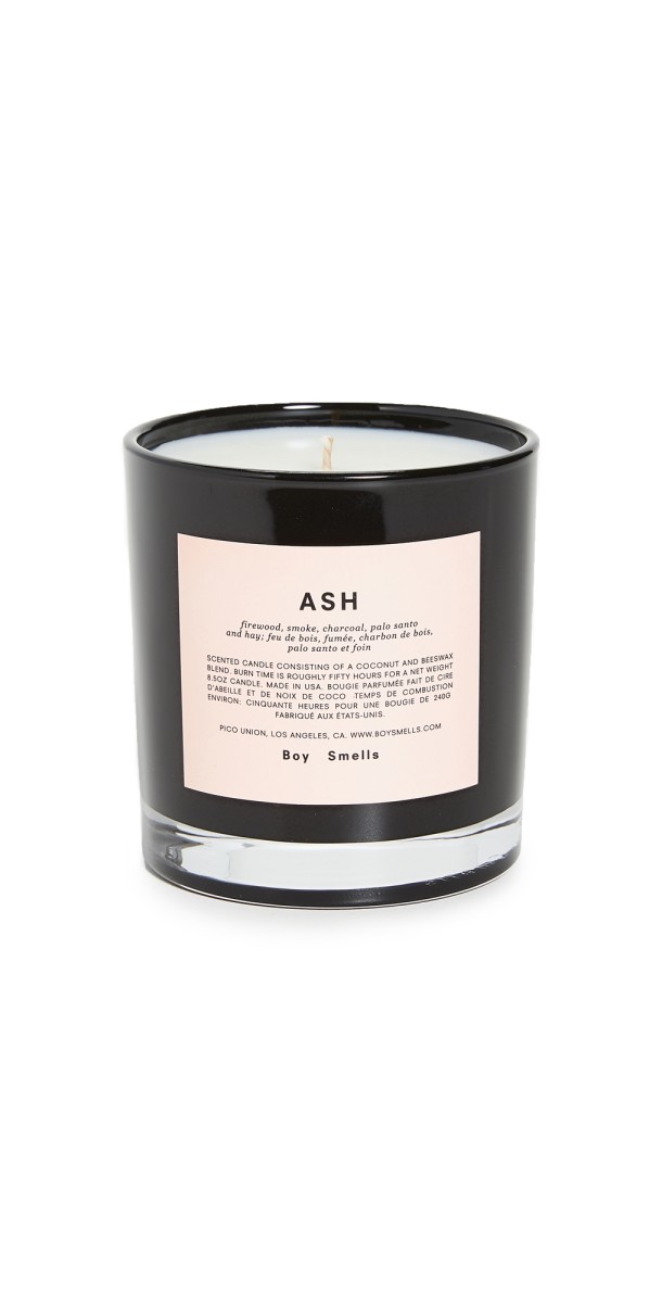 Boy Smells Ash Candle Pink One Size