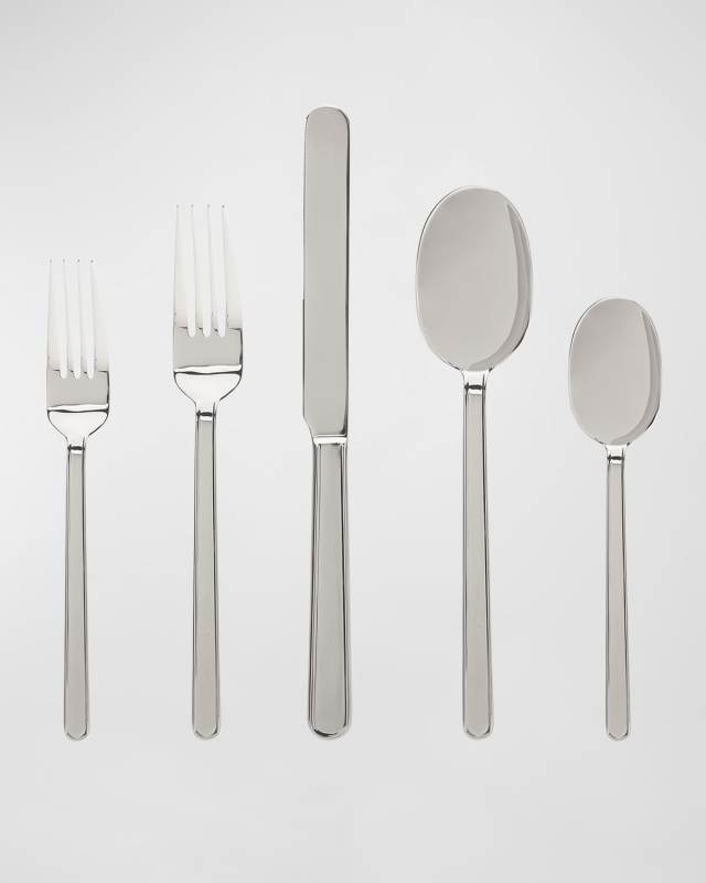 Rail Mirror 20-Piece Flatware Set