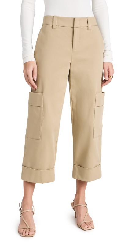 Vince Utility Crop Pants Sepia