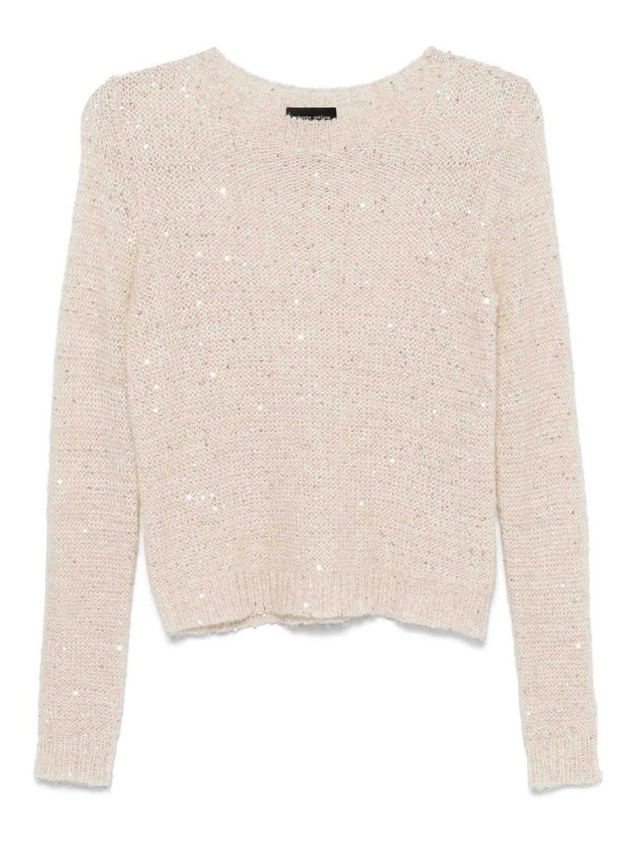 Roberto Collina Pull Col Rond - Beige